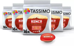 Tassimo Kenco Americano Grande XL Coffee Pods 16 Count Pack of 5 Total 80 Drinks